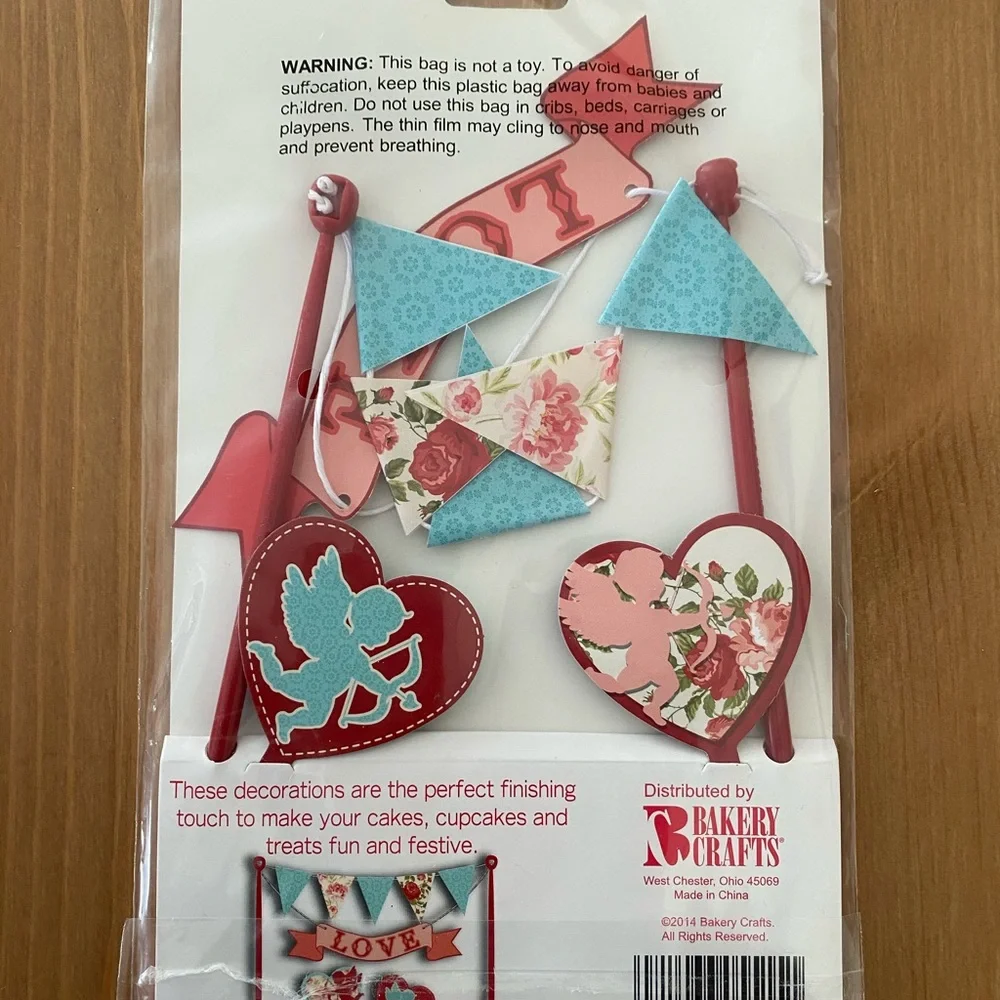 Valentines Day Cake Decorating Set